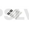 208344 - Canopy Posts Silver (39.5mm)x2 (42.5mm) x2 Gaui X5
